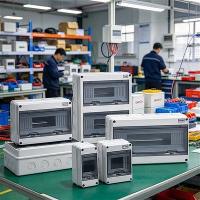 Plastikowa zewnętrzna wodoodporna obudowa elektryczna