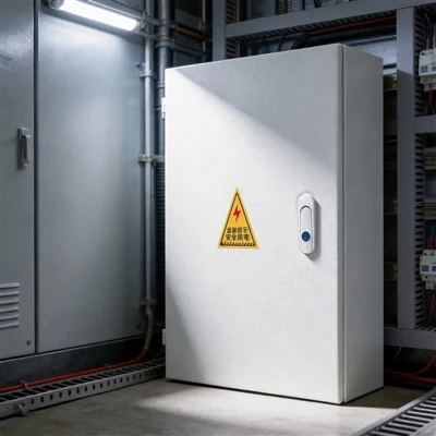 Metalowa skrzynka rozdzielcza montowana na ścianie obudowa przyrządu elektrycznego